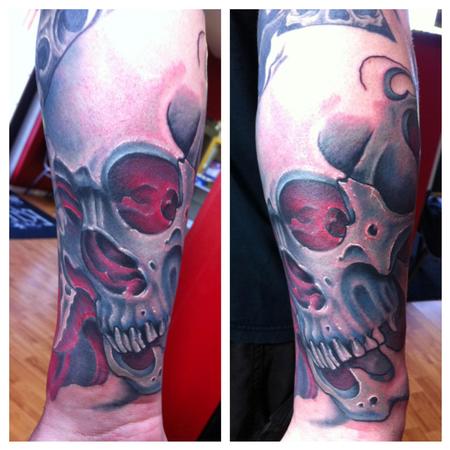 Dewey Smith - Skull Tattoo